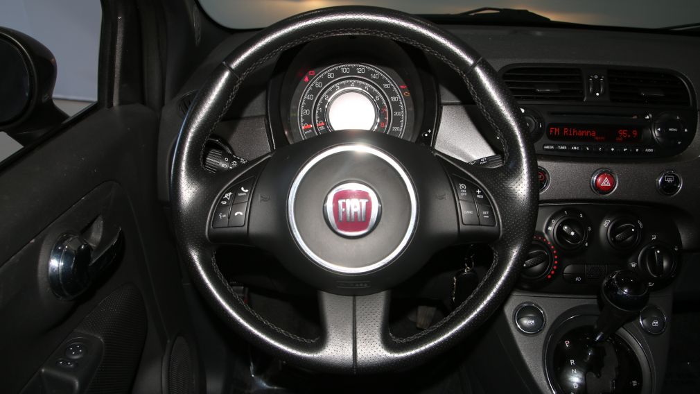 2012 Fiat 500 SPORT AUTO A/C CUIR TOIT MAGS #14