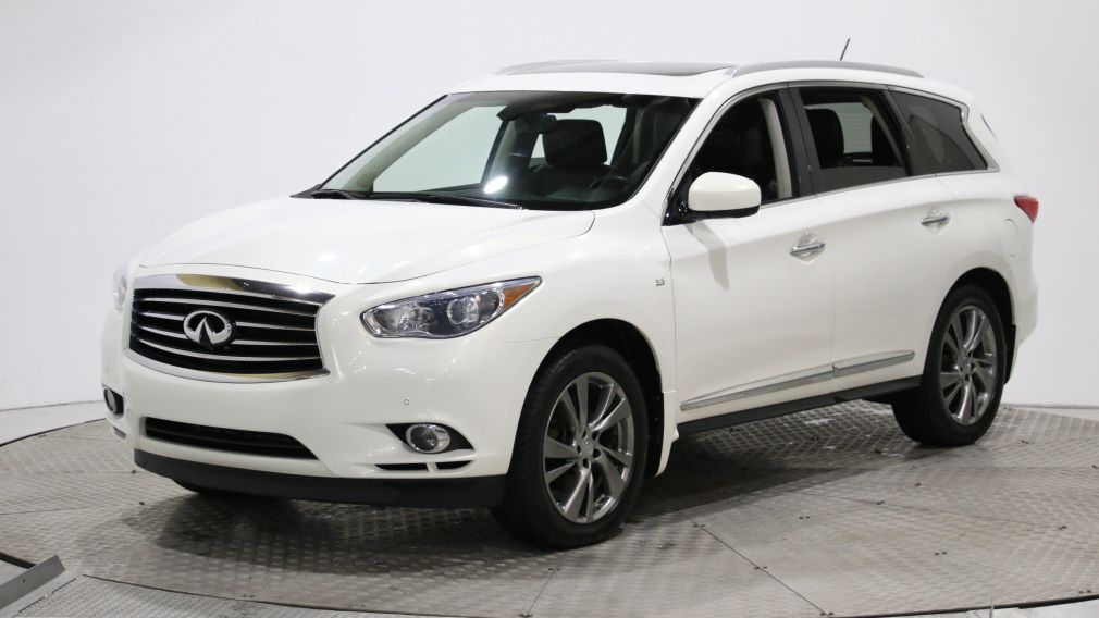 2014 Infiniti QX60 AWD CUIR TOIT MAGS DVD 7 PASSAGERS CAM DE RECULE #2