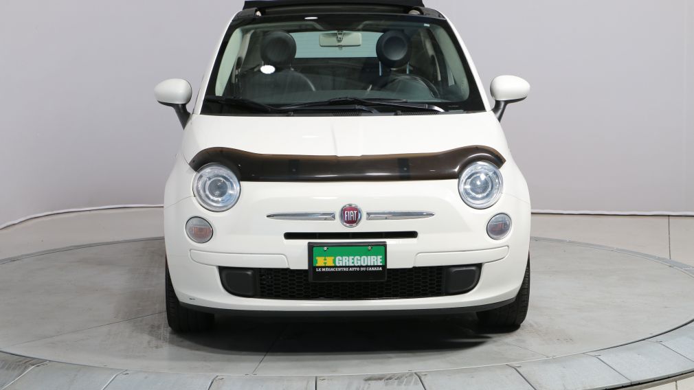 2012 Fiat 500 POP CONVERTIBLE AUTO A/C GR ELECT MAGS #0