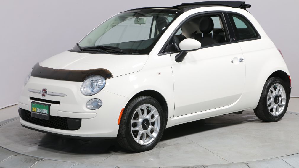 2012 Fiat 500 POP CONVERTIBLE AUTO A/C GR ELECT MAGS #1