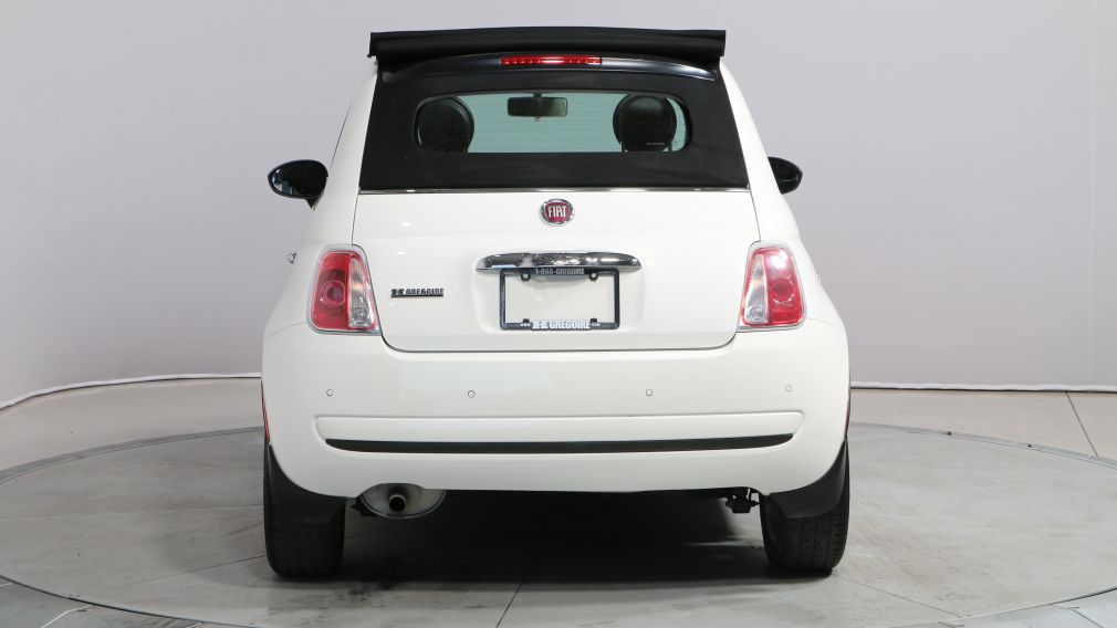 2012 Fiat 500 POP CONVERTIBLE AUTO A/C GR ELECT MAGS #3