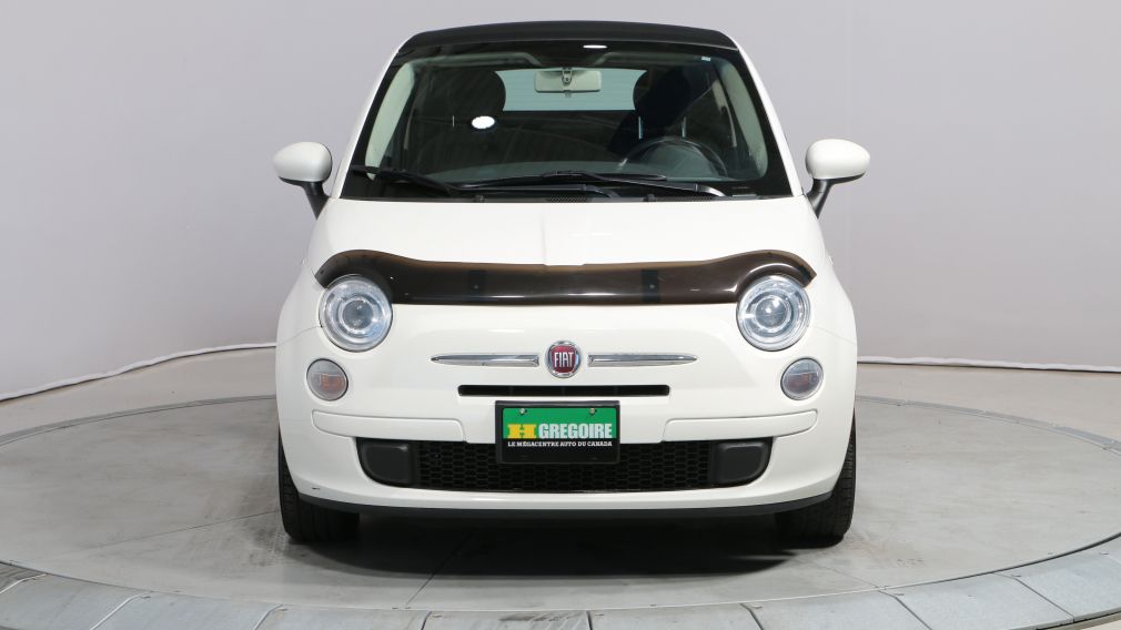 2012 Fiat 500 POP CONVERTIBLE AUTO A/C GR ELECT MAGS #4