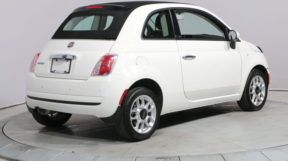 2012 Fiat 500 POP CONVERTIBLE AUTO A/C GR ELECT MAGS #6