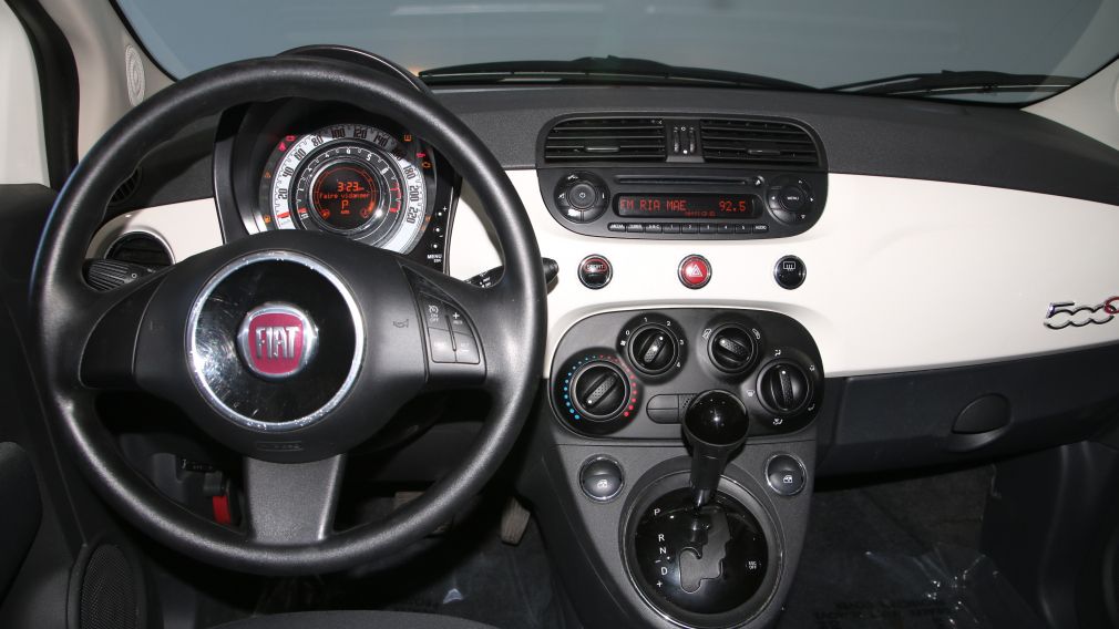 2012 Fiat 500 POP CONVERTIBLE AUTO A/C GR ELECT MAGS #12