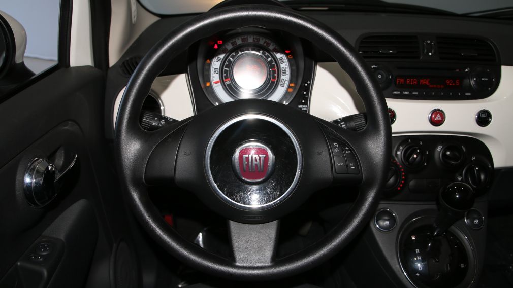 2012 Fiat 500 POP CONVERTIBLE AUTO A/C GR ELECT MAGS #13