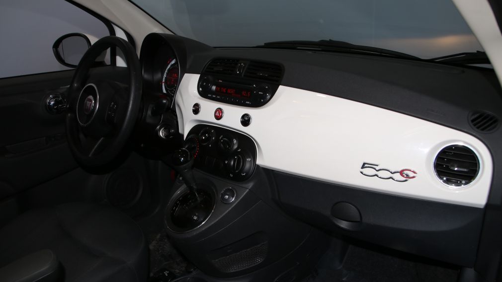 2012 Fiat 500 POP CONVERTIBLE AUTO A/C GR ELECT MAGS #19