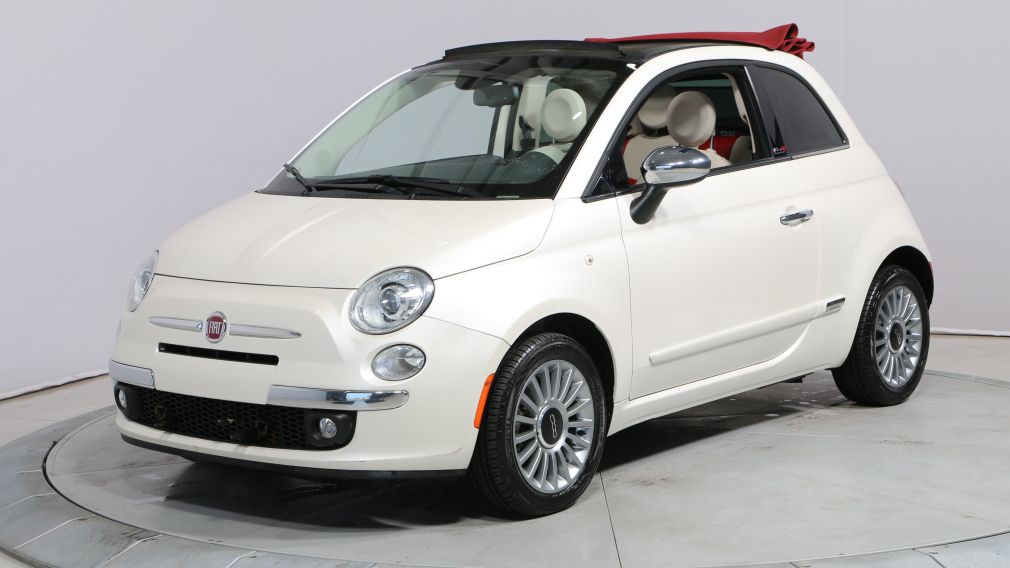 2015 Fiat 500c LOUNGE CONVERTIBLE A/C BLUETOOTH MAGS #2