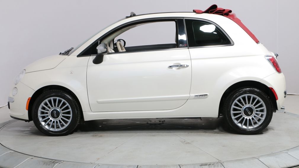 2015 Fiat 500c LOUNGE CONVERTIBLE A/C BLUETOOTH MAGS #3