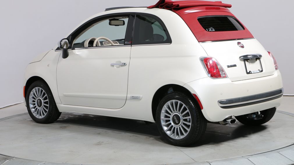 2015 Fiat 500c LOUNGE CONVERTIBLE A/C BLUETOOTH MAGS #5