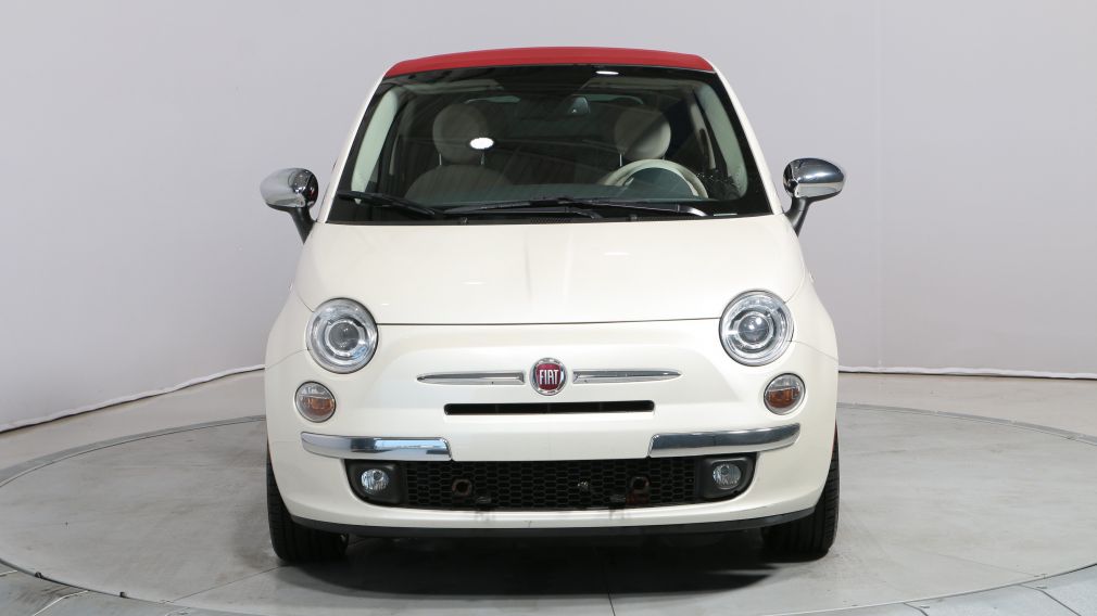 2015 Fiat 500c LOUNGE CONVERTIBLE A/C BLUETOOTH MAGS #10