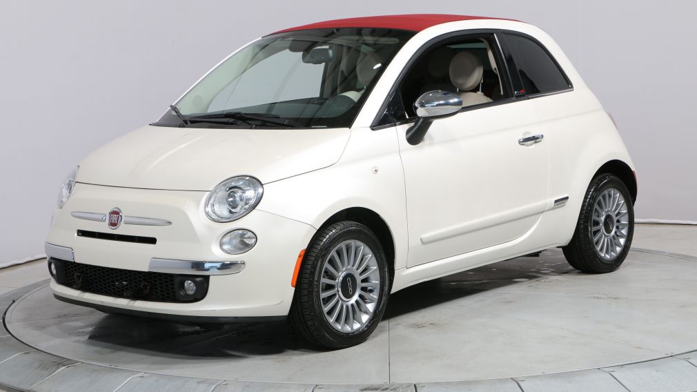 2015 Fiat 500c LOUNGE CONVERTIBLE A/C BLUETOOTH MAGS #11