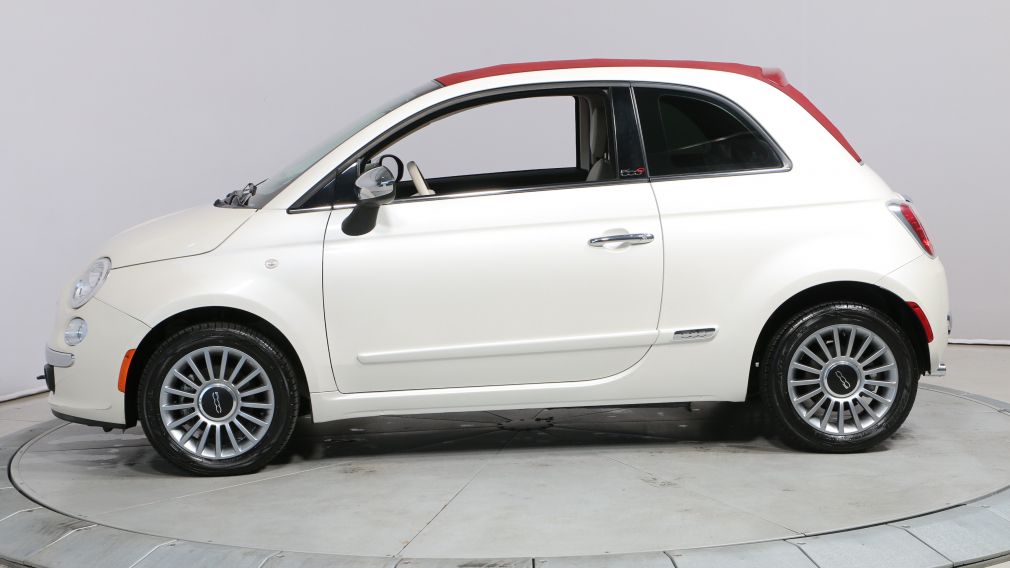 2015 Fiat 500c LOUNGE CONVERTIBLE A/C BLUETOOTH MAGS #12