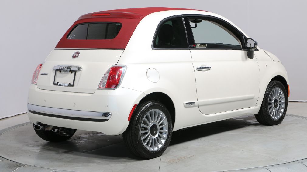 2015 Fiat 500c LOUNGE CONVERTIBLE A/C BLUETOOTH MAGS #14