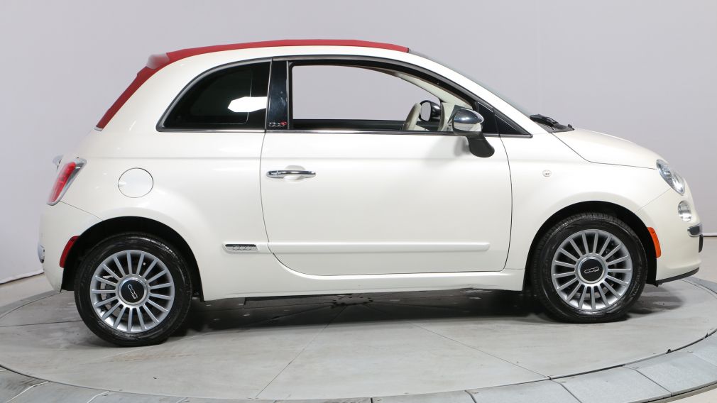 2015 Fiat 500c LOUNGE CONVERTIBLE A/C BLUETOOTH MAGS #16