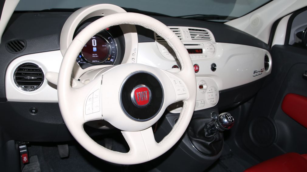 2015 Fiat 500c LOUNGE CONVERTIBLE A/C BLUETOOTH MAGS #16