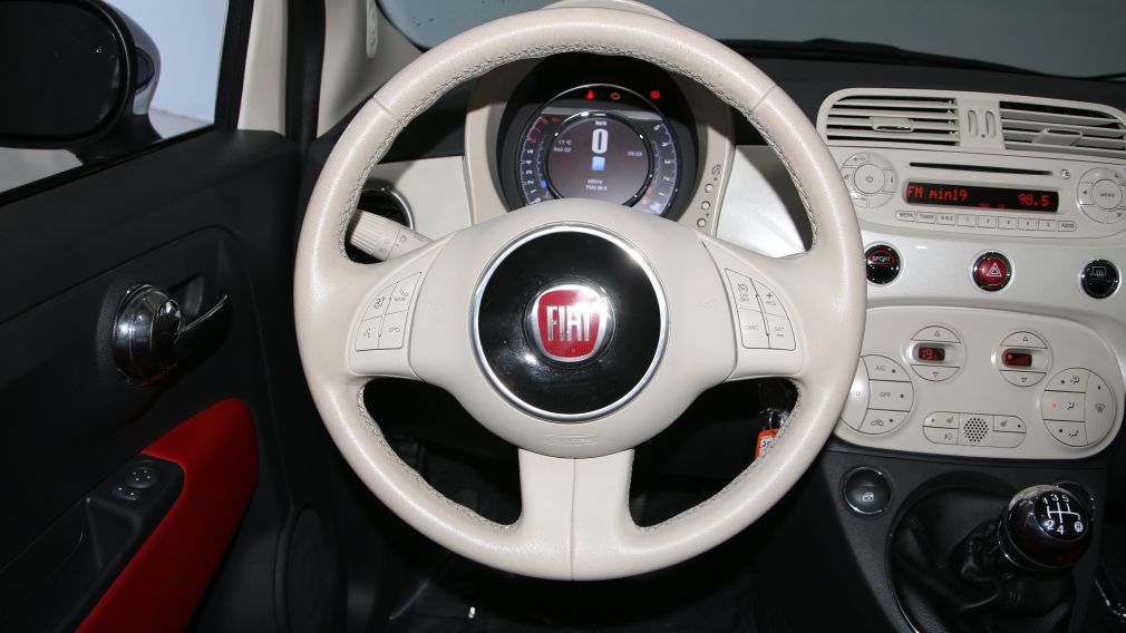 2015 Fiat 500c LOUNGE CONVERTIBLE A/C BLUETOOTH MAGS #21