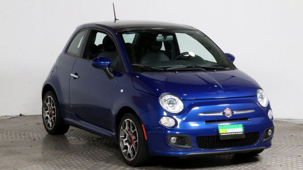 2012 Fiat 500 SPORT AUTO TOIT CUIR MAGS #0