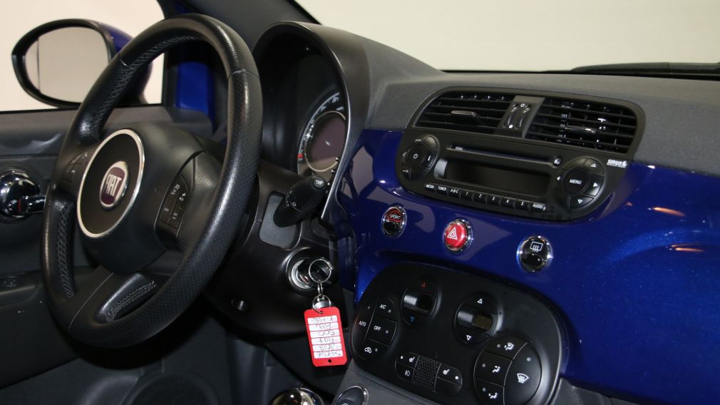2012 Fiat 500 SPORT AUTO TOIT CUIR MAGS #15