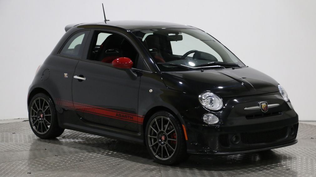 2012 Fiat 500 Abarth CUIR TOIT MAGS BLUETOOTH #0