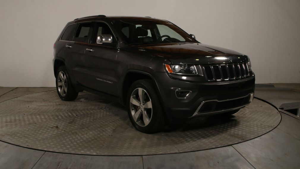 2015 Jeep Grand Cherokee Limited 4WD CUIR TOIT MAGS CAM DE RECULE #0