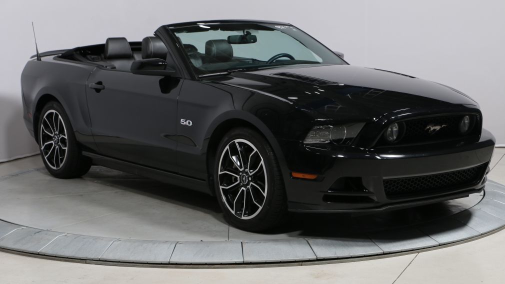 2014 Ford Mustang GT 5.0 CONVERTIBLE CUIR NAV MAGS #0