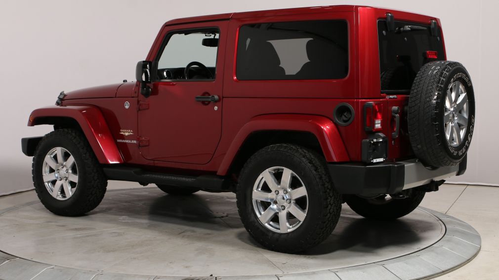 2013 Jeep Wrangler SAHARA 4X4 A/C GR ELECTRIQUE #4