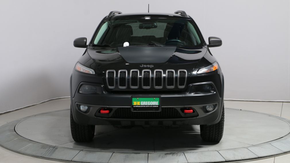 2015 Jeep Cherokee TRAILHAWK 4X4 A/C BLUETOOTH NAV CUIR MAGS #2