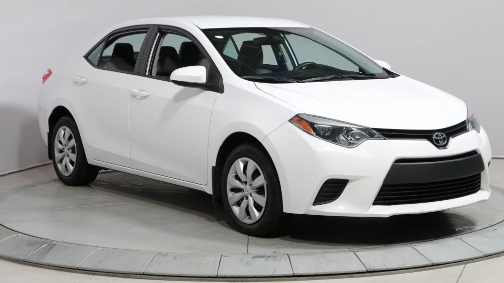 2014 Toyota Corolla LE AUTO A/C BLUETOOTH #0