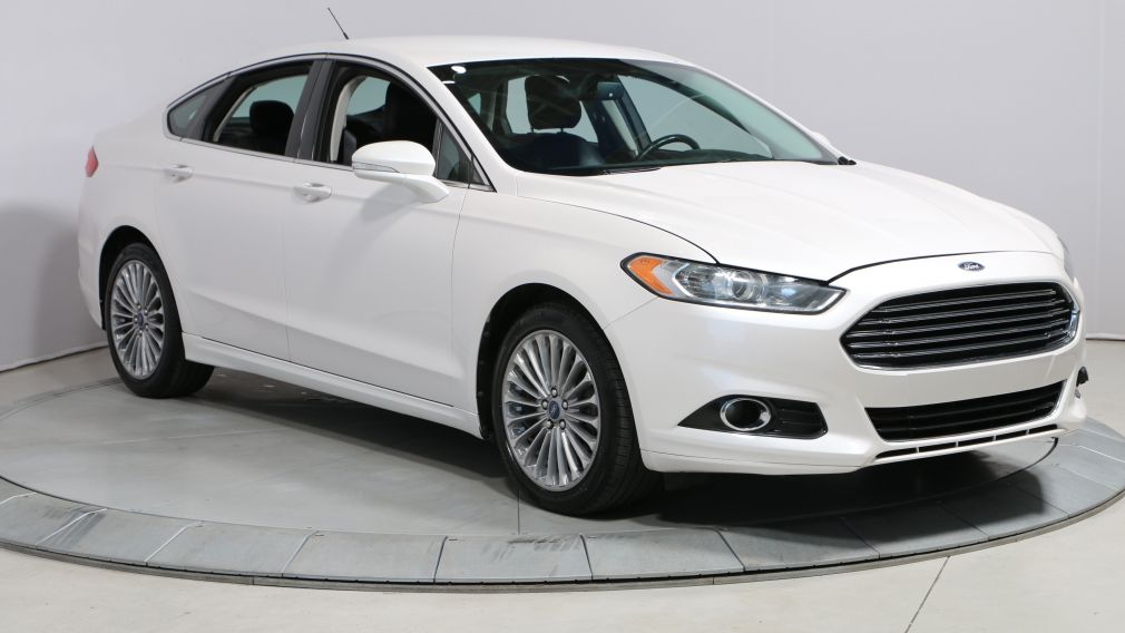 2013 Ford Fusion TITANIUM AWD AUTO A/C BLUETOOTH MAGS #0