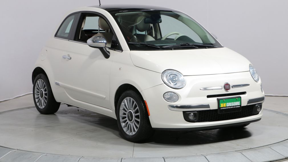 2013 Fiat 500 LOUNGE A/C TOIT CUIR MAGS #0