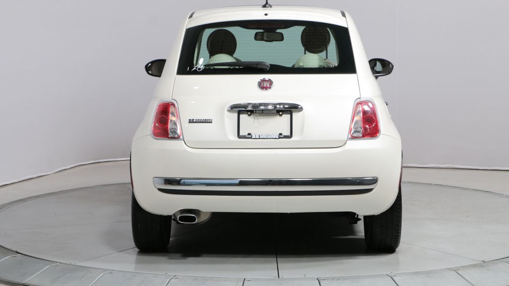 2013 Fiat 500 LOUNGE A/C TOIT CUIR MAGS #6