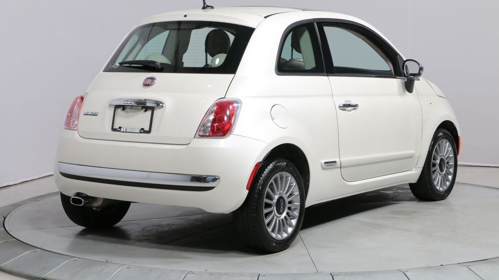 2013 Fiat 500 LOUNGE A/C TOIT CUIR MAGS #6