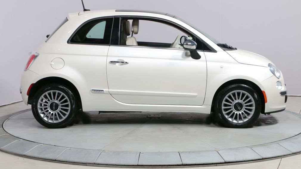 2013 Fiat 500 LOUNGE A/C TOIT CUIR MAGS #8