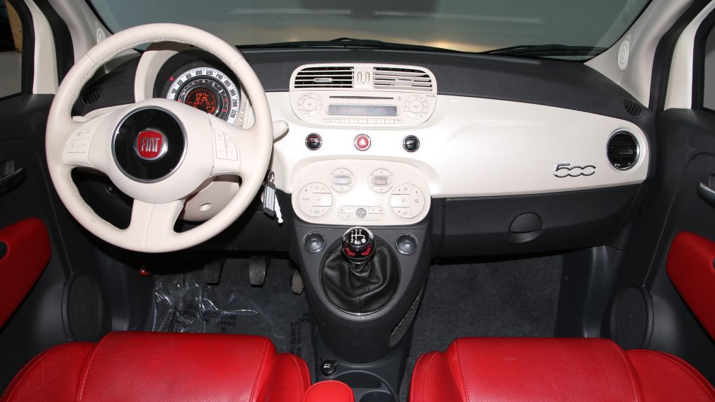 2013 Fiat 500 LOUNGE A/C TOIT CUIR MAGS #13