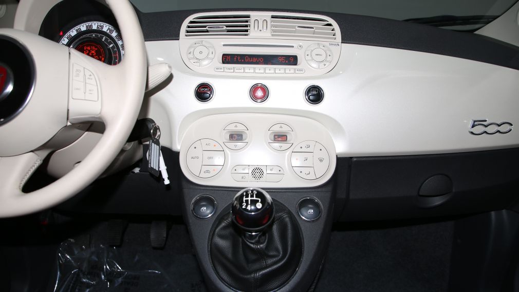2013 Fiat 500 LOUNGE A/C TOIT CUIR MAGS #16