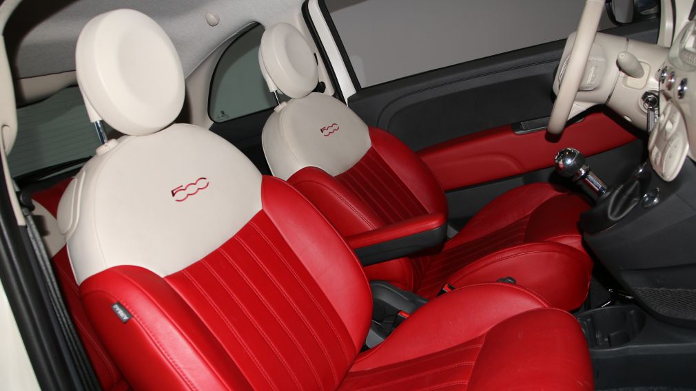 2013 Fiat 500 LOUNGE A/C TOIT CUIR MAGS #23