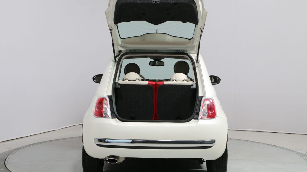 2013 Fiat 500 LOUNGE A/C TOIT CUIR MAGS #27
