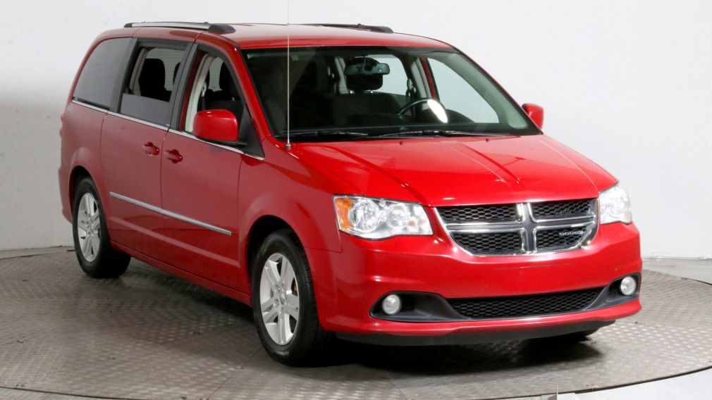 2012 Dodge GR Caravan Crew Plus A/C DVD MAGS STOW N GO 7 PASSAGERS #0