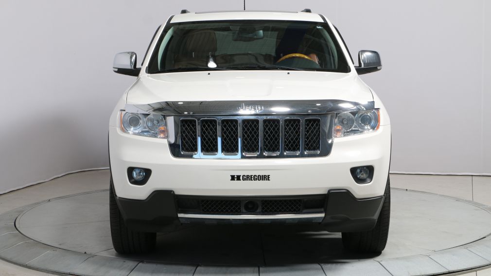 2012 Jeep Grand Cherokee OVERLAND 4WD CUIR TOIT MAGS #2