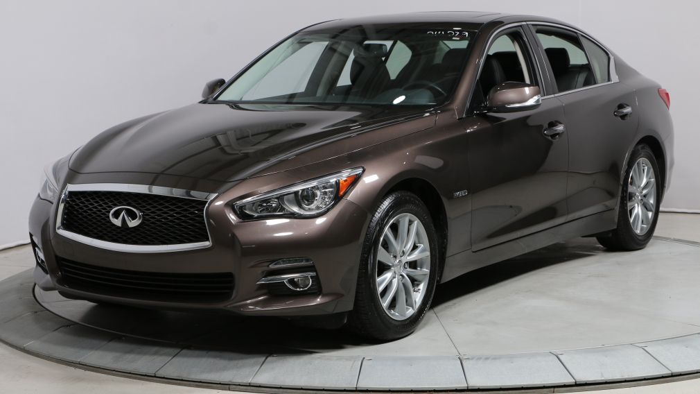 2014 Infiniti Q50 HYBRID AWD AUTO TOIT CUIR NAV MAGS #3