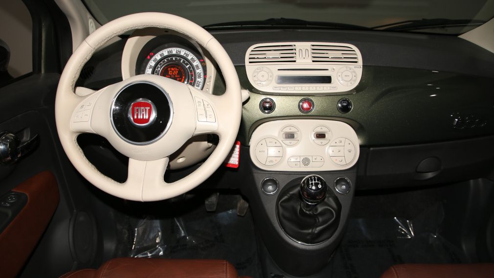 2013 Fiat 500 LOUNGE TOIT CUIR MAGS #13