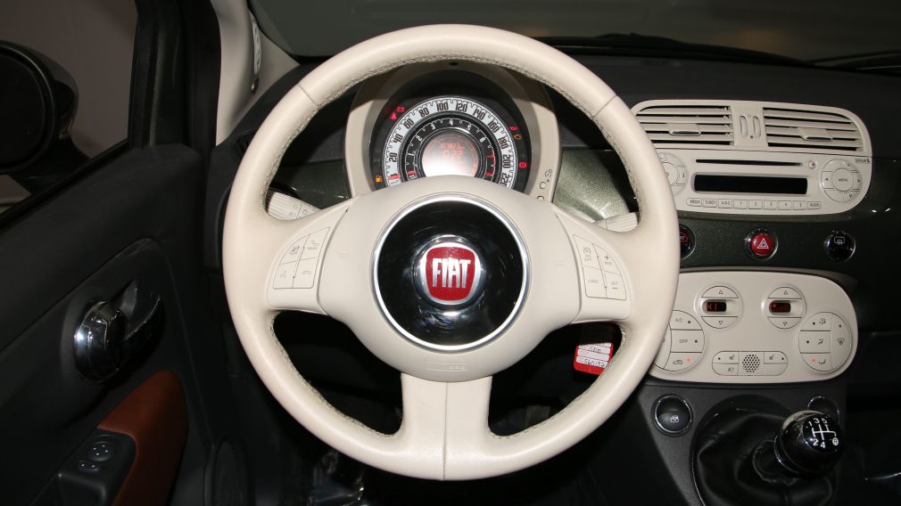 2013 Fiat 500 LOUNGE TOIT CUIR MAGS #14