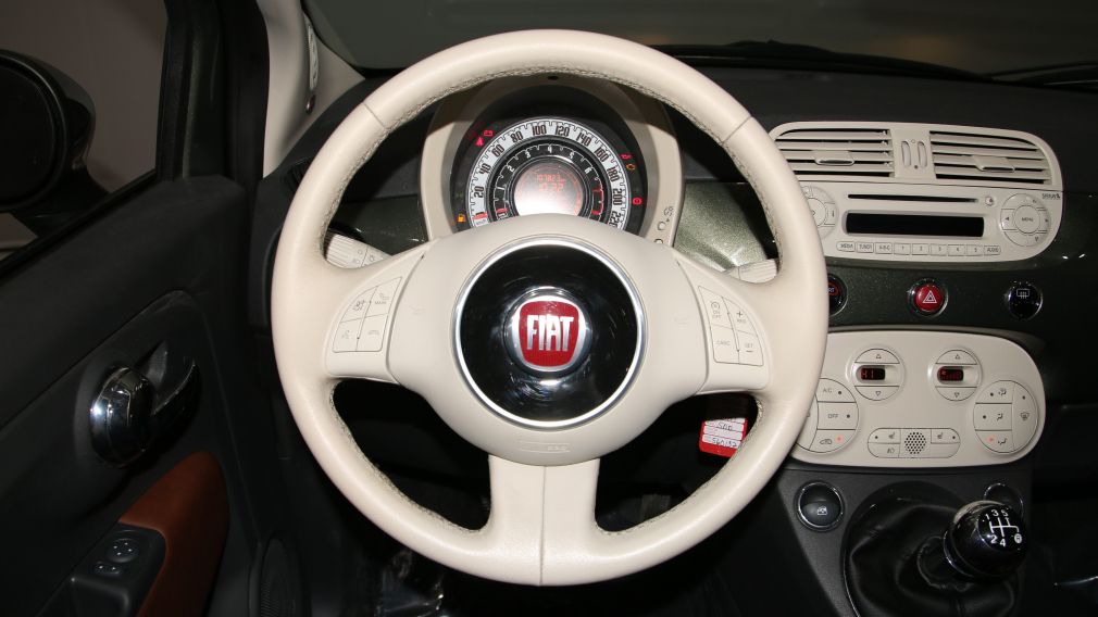 2013 Fiat 500 LOUNGE TOIT CUIR MAGS #15