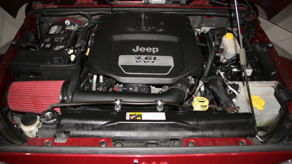2012 Jeep Wrangler Sahara 4X4 A/C GR ELECT 2TOITS MAGS #24