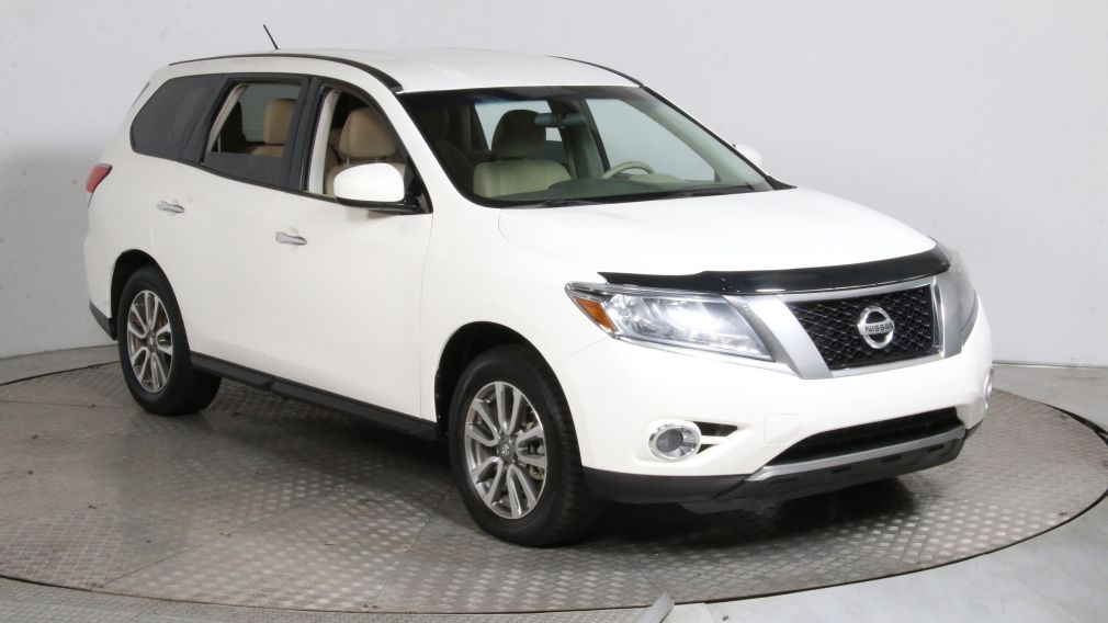 2013 Nissan Pathfinder S 4WD 7 PASSAGERS #0