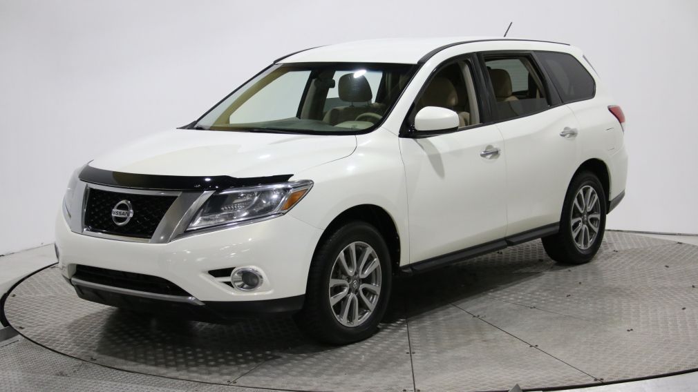 2013 Nissan Pathfinder S 4WD 7 PASSAGERS #2