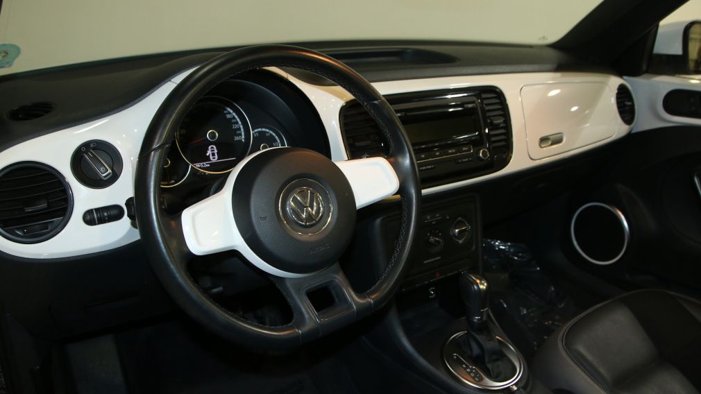 2013 Volkswagen BEETLE DECAPOTABLE AUTO CUIR #16