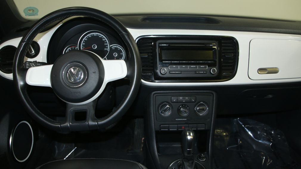 2013 Volkswagen BEETLE DECAPOTABLE AUTO CUIR #20