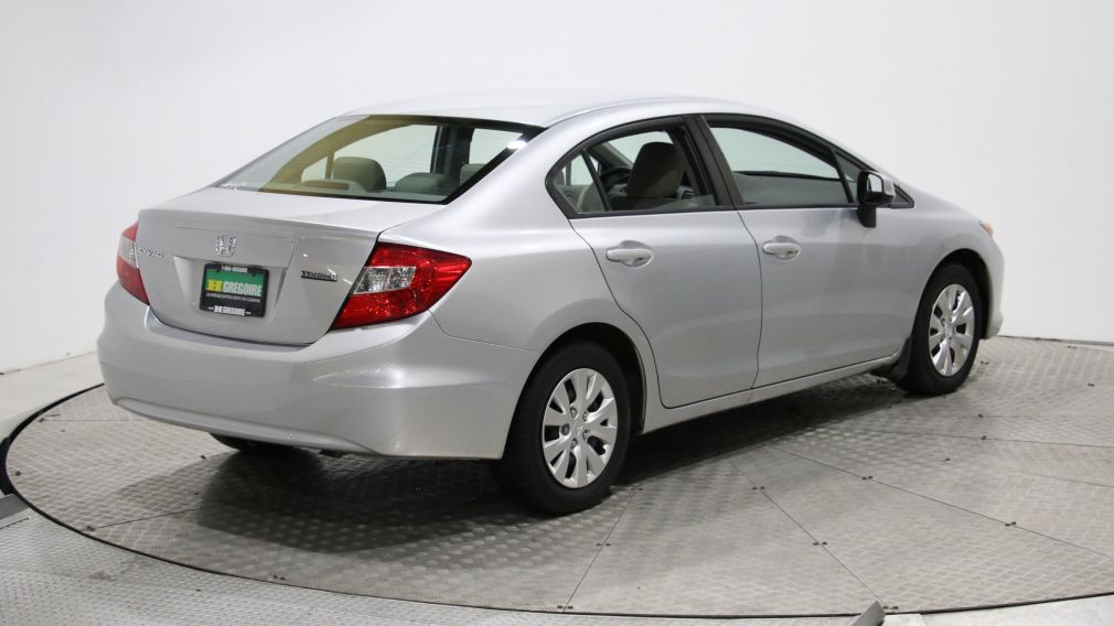 2012 Honda Civic LX A/C GR ELECT BLUETOOTH #7