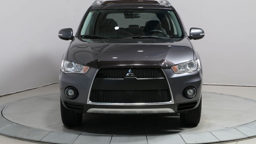 2010 Mitsubishi Outlander XLS AWD V6 CUIR TOIT 7 PASSAGERS #2